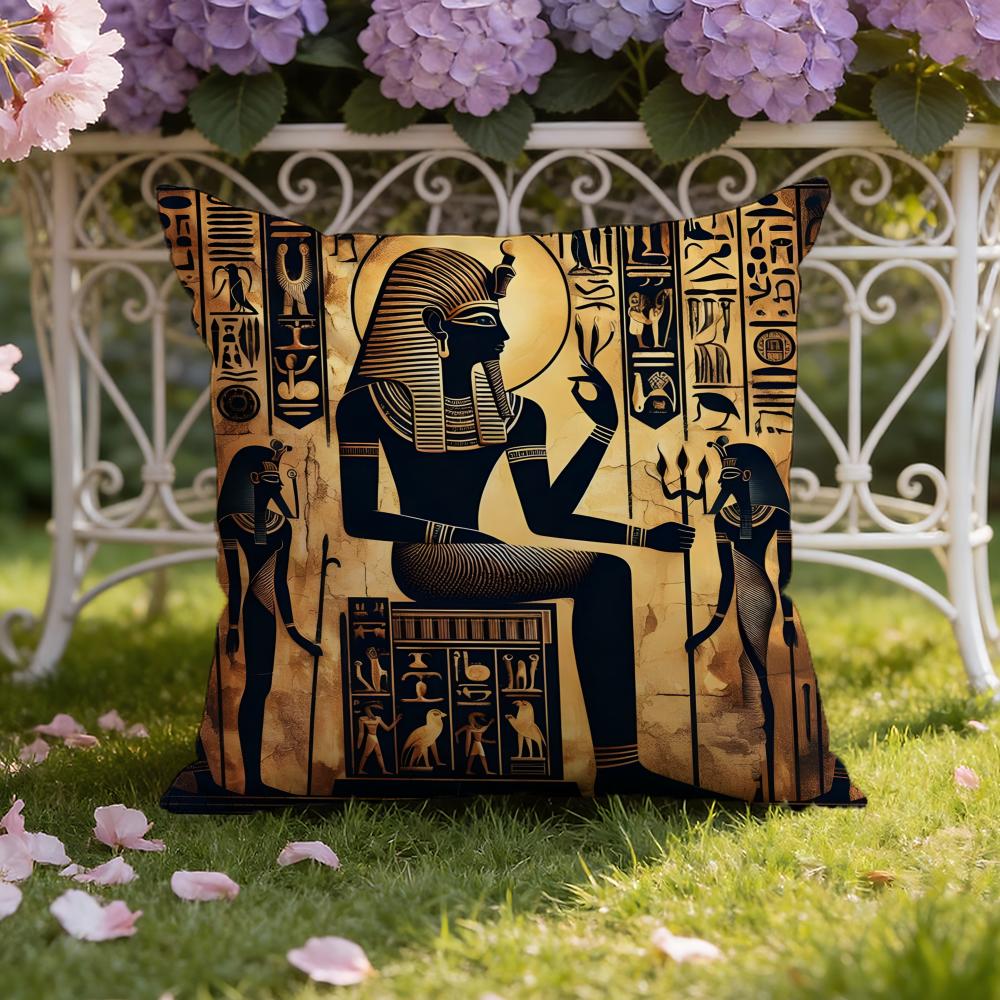 Antikens Egypten A-Anubis Kuddfodral Hem & Bil Dubbelsidig Kuddfodral: Vändbar för premiumkomfort