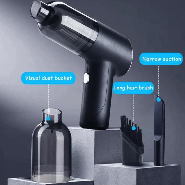 Bezprzewodowy odkurzacz samochodowy 120W 10000Pa Bezprzewodowa dmuchawa powietrza Ręczny odkurzacz Mini Odkurzacz Klawiatura Odkurzacz samochodowy Przenośny Cykloniczny