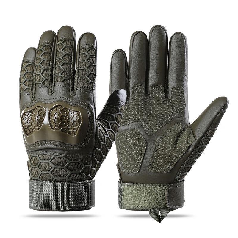 Junshi Tactical Full Finger Hard Shell Gloves