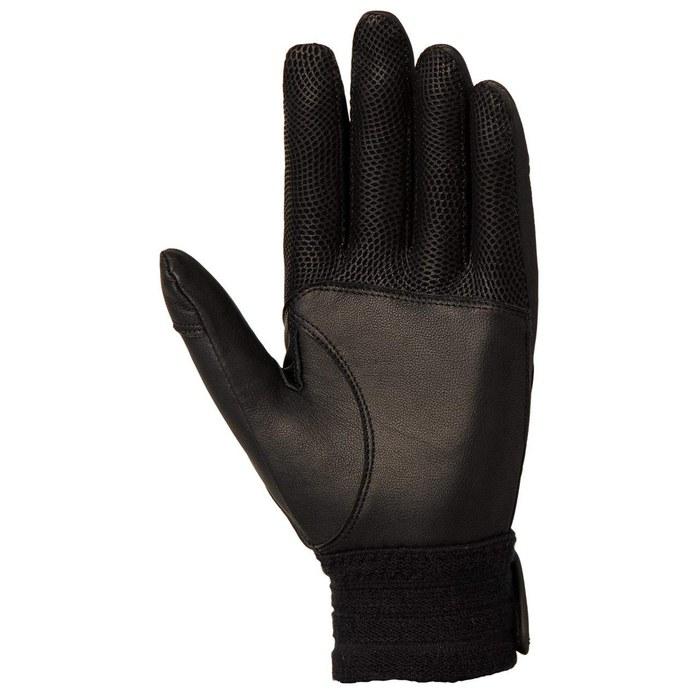asics GOLDSTAGE Batting Gloves 3121A633 Black/Black 25