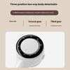 Body Scrubber 5MultiUse Brush Head IPX7 Waterproof Rechargeable Long Handle For Deep Pore Cleansing Relaxing Tool