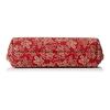 [Inden-ya] Pouch No.4 Pouch, Red Deerskin with White Lacquer, Grape Pattern, 4405-13-120