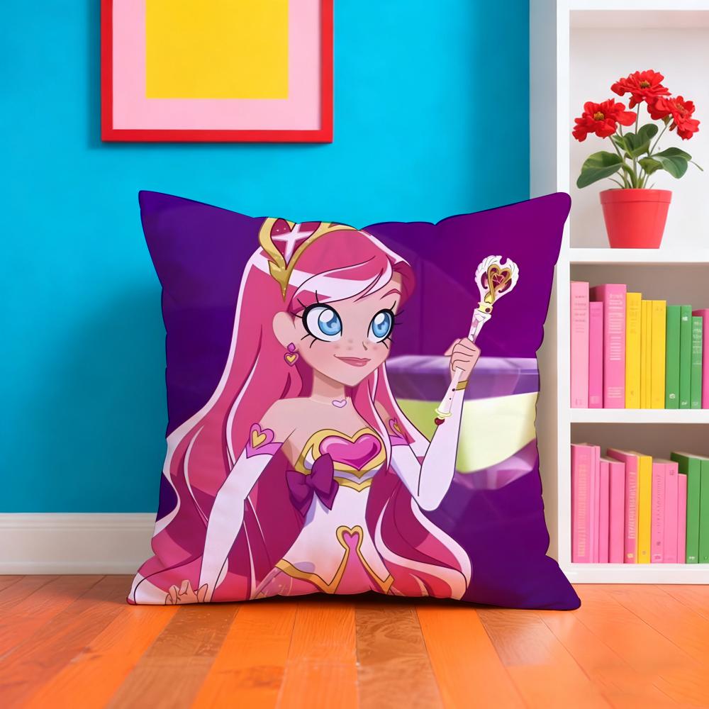L-lolir-Rock Rock Anime Pillow Case Pillow Case Plush Fabric Soft Double Sided Print Home Sofa High Quality Cushion