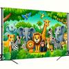 2D flaches Waldtier Partybanner Polyester Hintergrund Outdoor Festival Familie Garten Hof Dekoration
