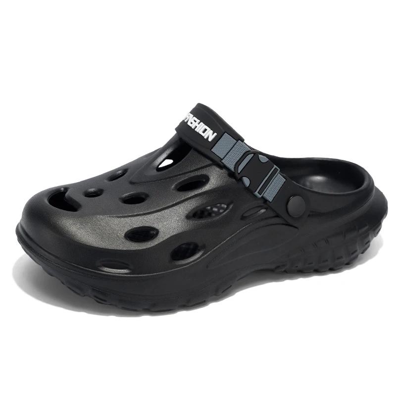 Fashion Fashion Platform Men Slippers Outdoor Summer Clogs Shoes Women Beach Sandals Male Soft EVA Indoor Home Slides Lover Flip Flops