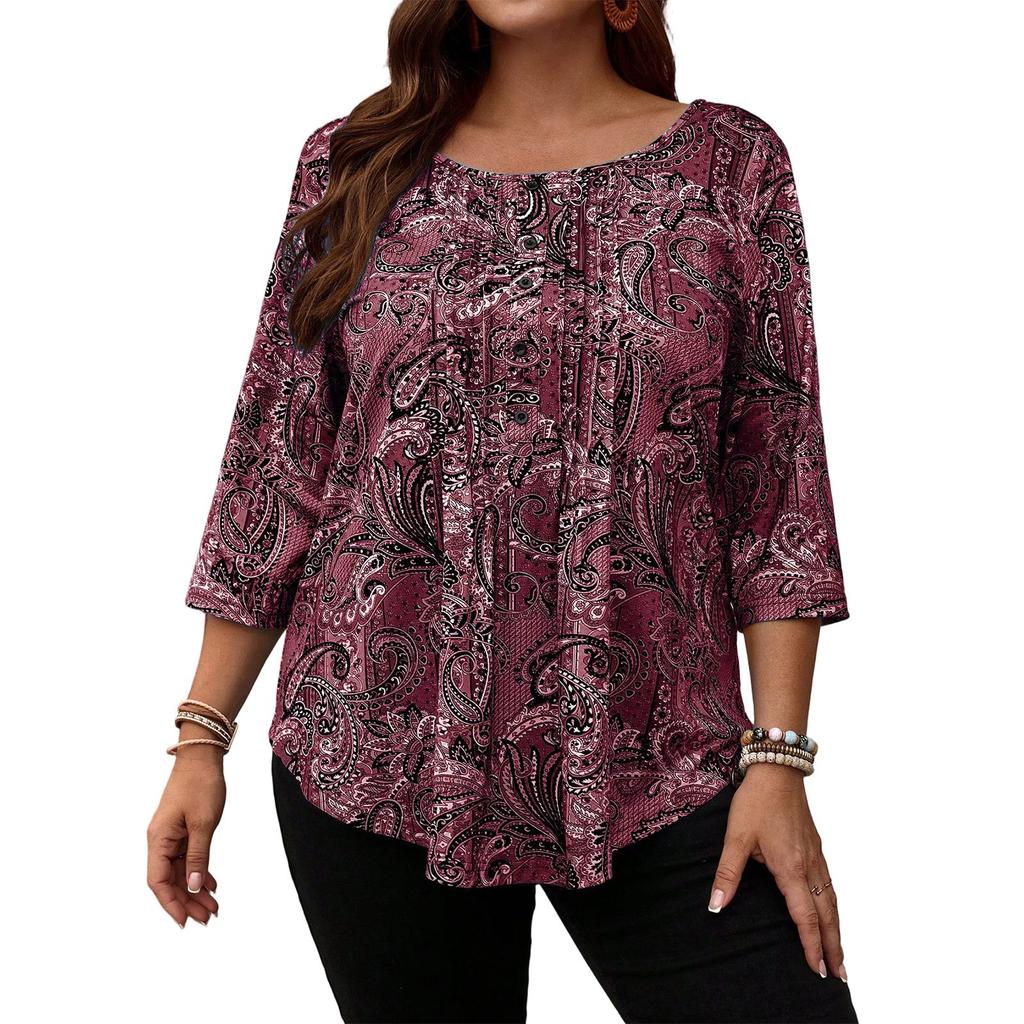 Dámský módní ležérní nadměrný top