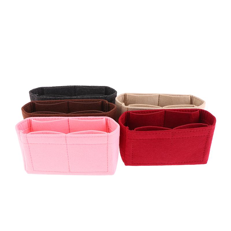 1Pc Bag Anti-Deformation Liner Organizer For Insert Handbag Mini Bag Storage Bag The Liner Bag Felt Purse Liner Bags
