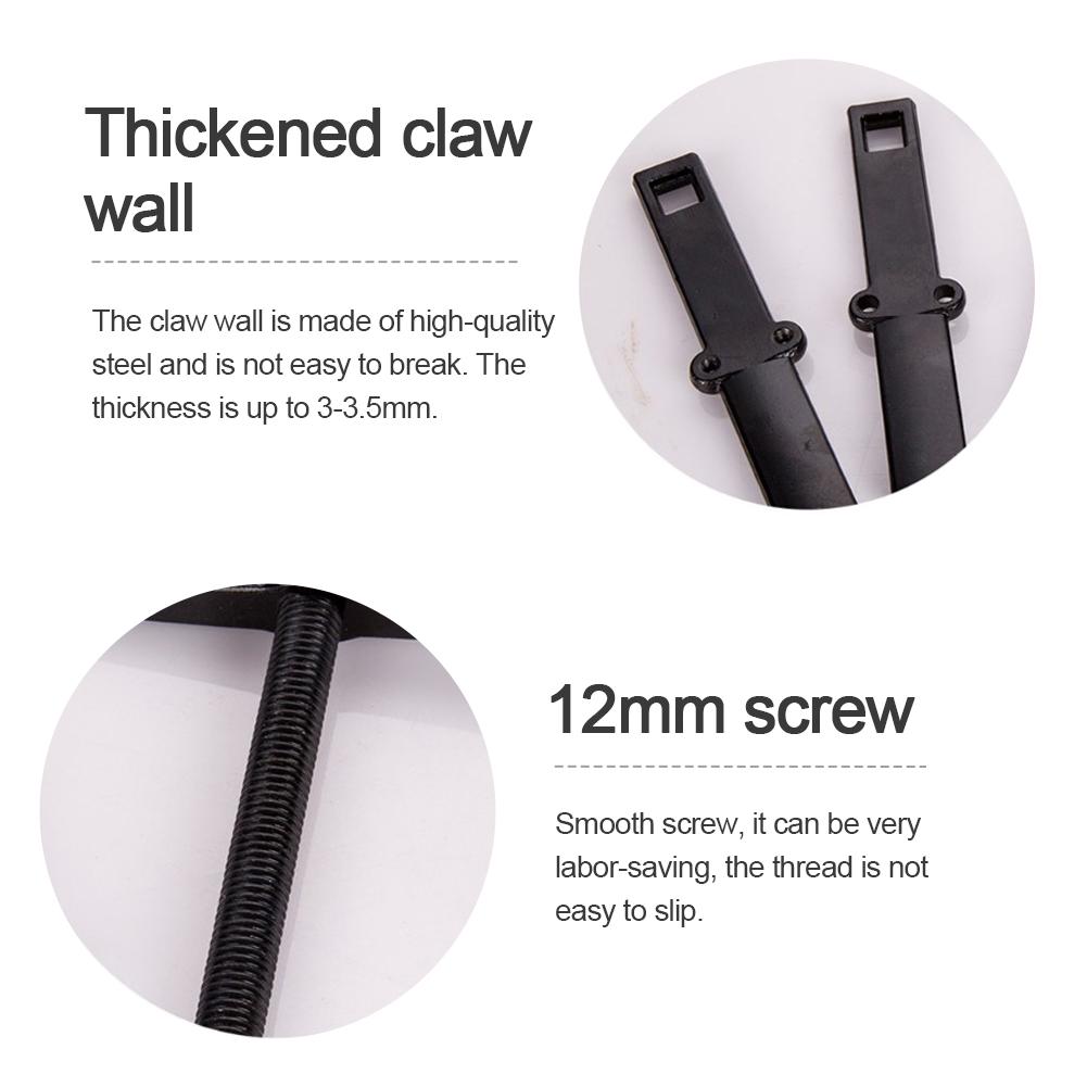 Car Use Forged Dualjaw Durable Gear Puller Userfriendly Solid Bearing Pulling Remover New