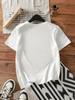 Women's Spring Summer Autumn Casual Graphic T‑Shirt Printed Crew Neck Short Sleeve Everyday Wear Tee