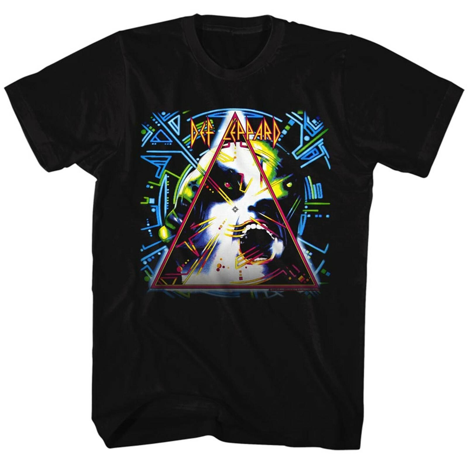 DEF LEPPARD cd cvr HYSTERIA Official SHIRT 3XL New high dry night pyromania XXXL