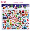 4 Puffy 3D Bubble Cute Decorative Stickers for and School Festivals Stickers, Christmas, Halloween, Animal, Car, Panda, Cat, Dog, Rabbit, Pumpkins,