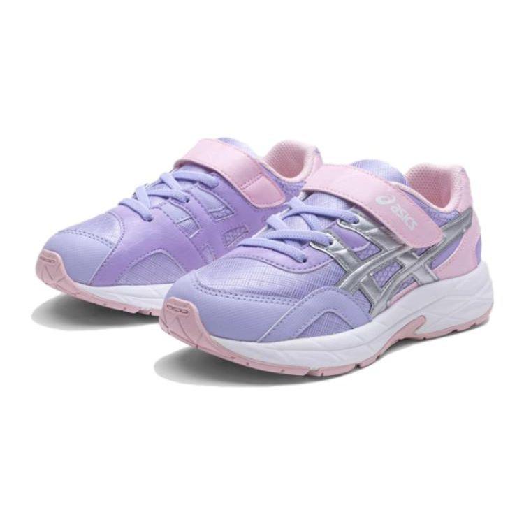 Asics Contend Comfortable Lightweight Stability Daily Outdoor Sports Running Shoes Kids Sneakers Pink Purple 1014A359-500