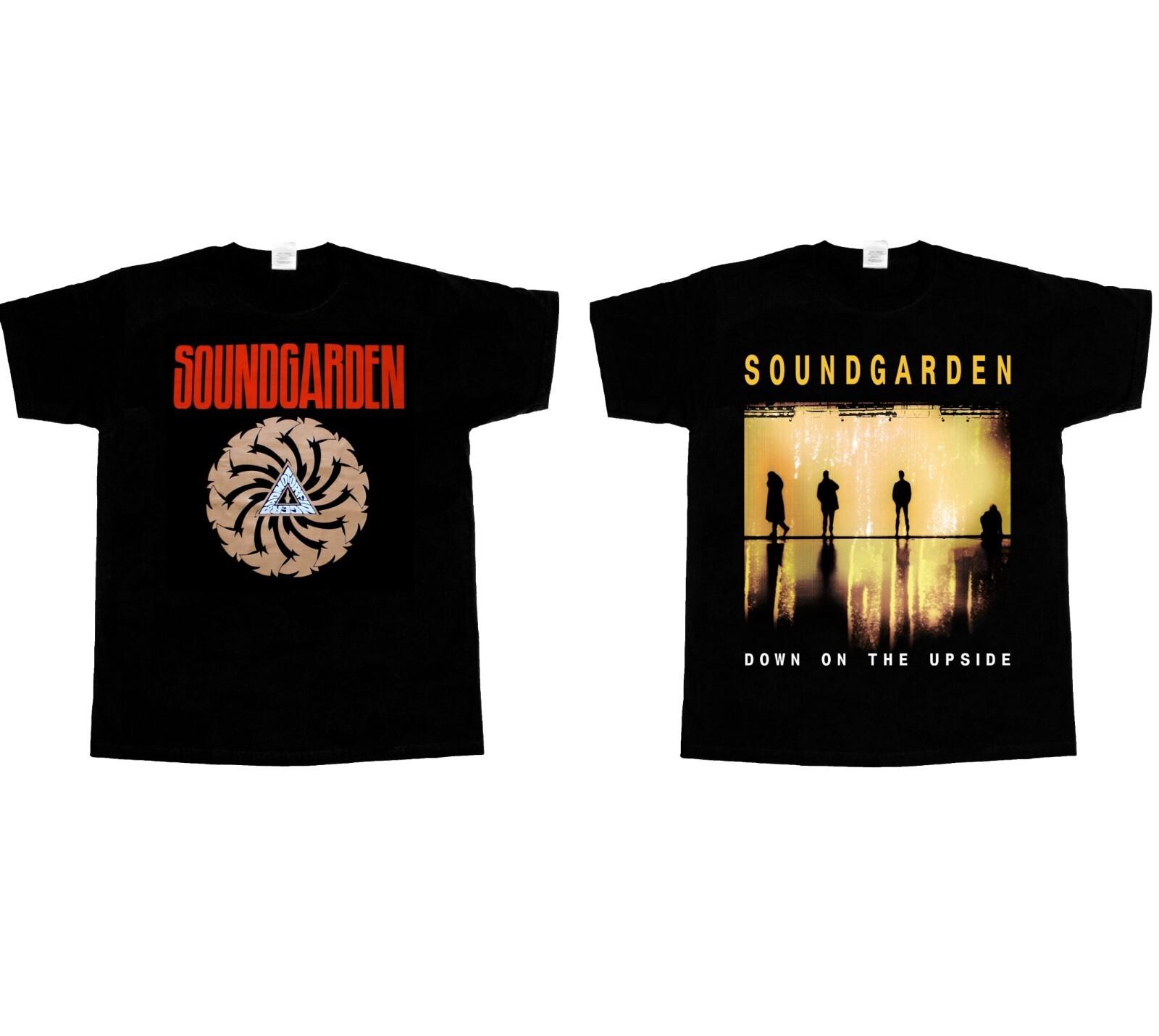 New SOUNDGARDEN BADMOTORFINGER DOWN ON THE UPSIDE BLACK T-SHIRT 345XL XXL