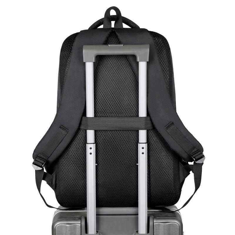 Multi Compartment Laptop Backpack – Large Capacity Unisex Bag for Business Travel College with Adjustable Shoulder Straps