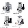 Sink for Valve Diverter Faucet Splitter for Kitchen or Bathroom Sink Faucet Replacement Part Faucet to Hose Adapter 4 Si