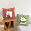 Christmas Cartoon Cute Kitten cushion cover Pillow Cover Decoration Room Home Sofa living Office Car Nordic Simplicity