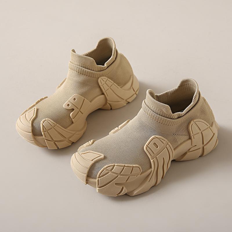 

Женские летние кроссовки 2024 года на толстой подошве, из дышащего трикотажа, слипоны для хайкинга, с дышащим, мило-уродливым дизайном. 39