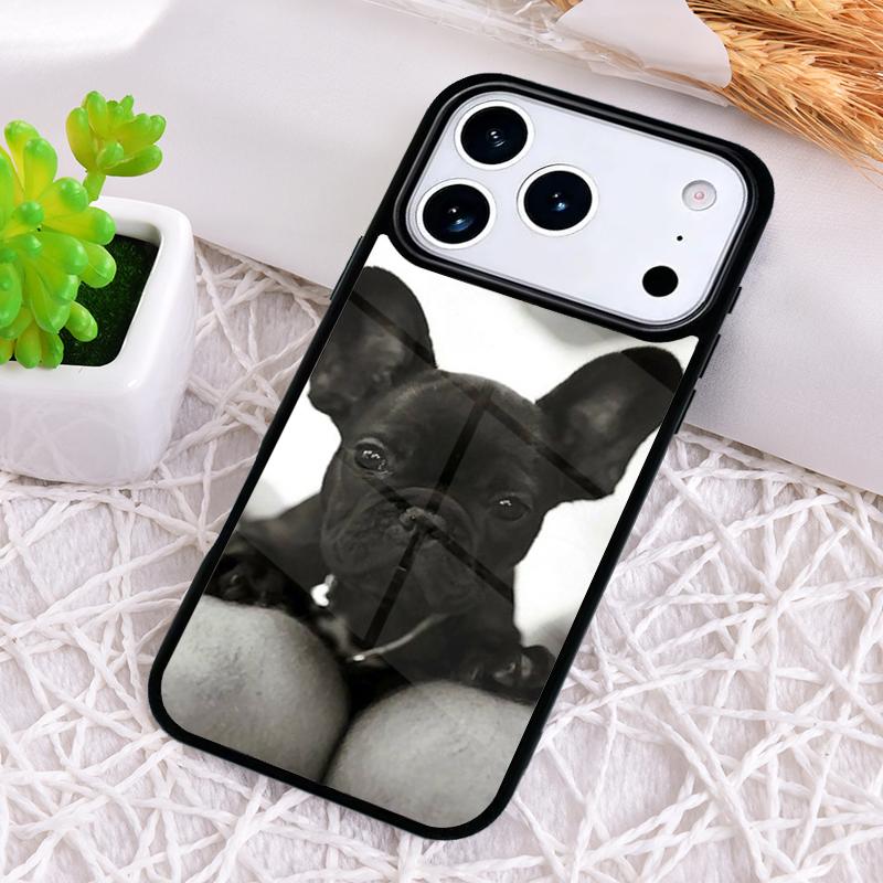 

Adorable French Bulldog Phone Case for iPhone 17 Air 16 15 11 12 14 13 Pro Max Shockproof Cover iPhone 14 Plus