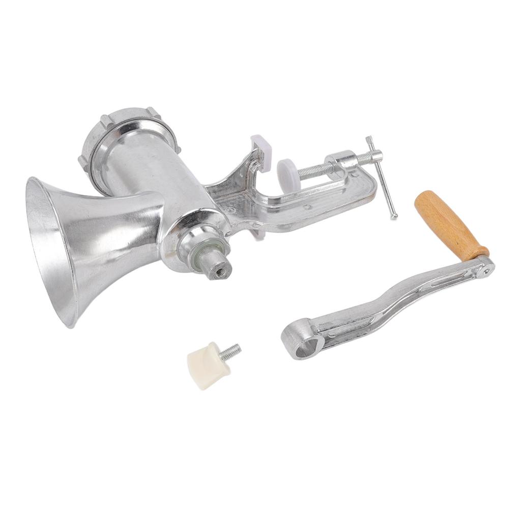 Manuelle Fleischmühle aus Aluminiumlegierung Multifunktionale Haushaltsklemmen-Handmühle mit langem Griff