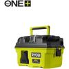 RYOBI - Aspirateur D’atelier 18V ONE+ - 11,8 kPa - Collecteur 11 L - Avec Accessoires & Adaptateur Pour Outils ONE+ - RV1811