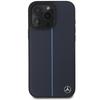 Mercedes Mehmp16X23Rurbv Iphone16 Pro Max 6.9 Granatowy/Navy Hardcase Mb Blue Line Leather Magsafe