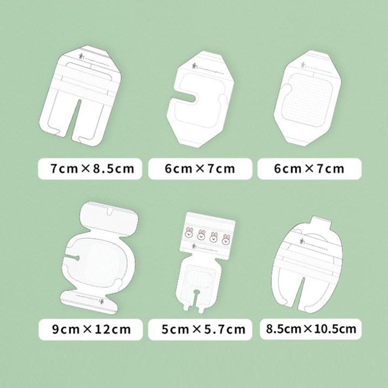 1/5 Stück IV Kanüle Fixierverband PU Folie Wasserdicht 6 Typen Selbstklebender Wundverband Steriler Verband Verweilnadel Fixierung