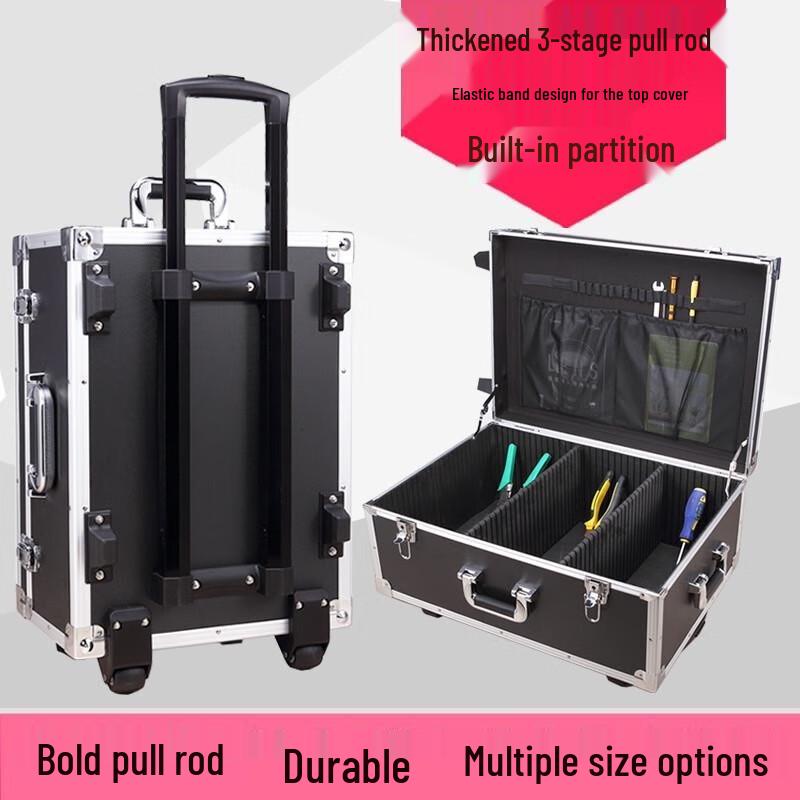 MyPoint Aluminum Alloy Rolling Tool Box Large