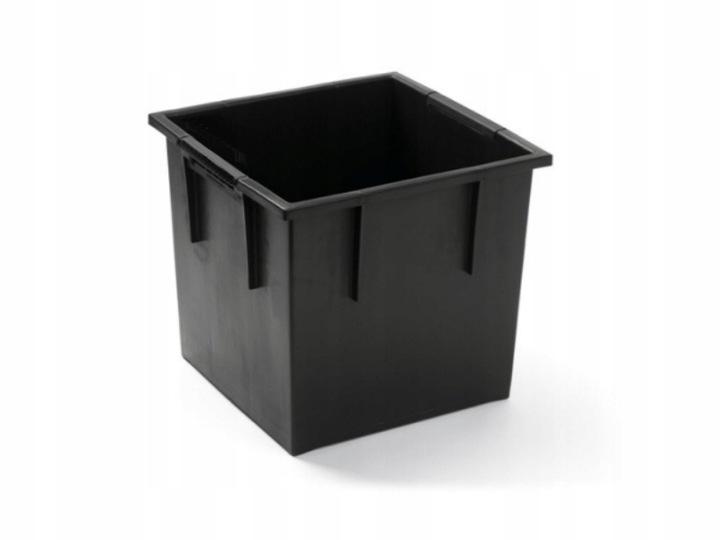 Fyrkantig låg blomkruka URBI DURS240L | Vit