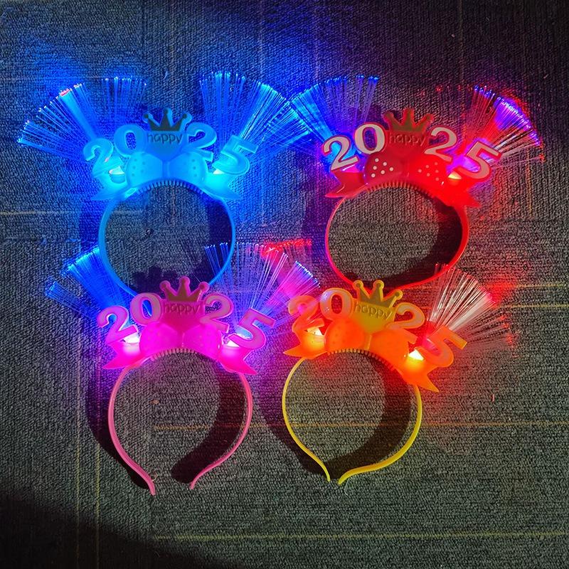 Leuchtende Hörner, Geweih, Krone, Bogen, Kopfschmuck, Haarnadel, Leuchtendes Stirnband, Glitzer, Leuchtendes Spielzeug.