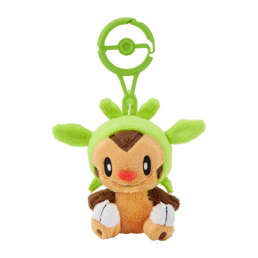 [Pokemon] Pokemon Center Carabiner Mascot Chespin Plush (17cm)