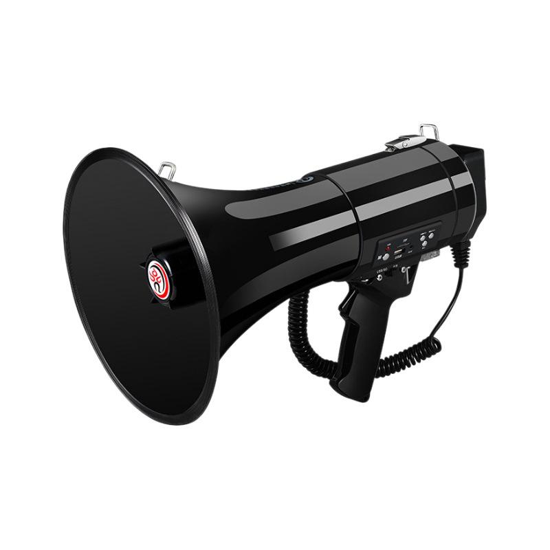 High-Power Bluetooth Megaphone: Thunder King CR-87 - Portable Multifunctional Handheld Amplifier for Outdoor Promotions & Patrols