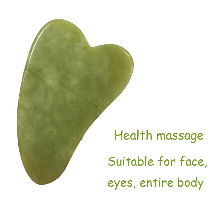 1/2/5/10 Pcs Gua Sha Plate Facial  Health Care Jade Board Scraper Chinese Traditional Jade Scraping Tool Meridian Scrapping