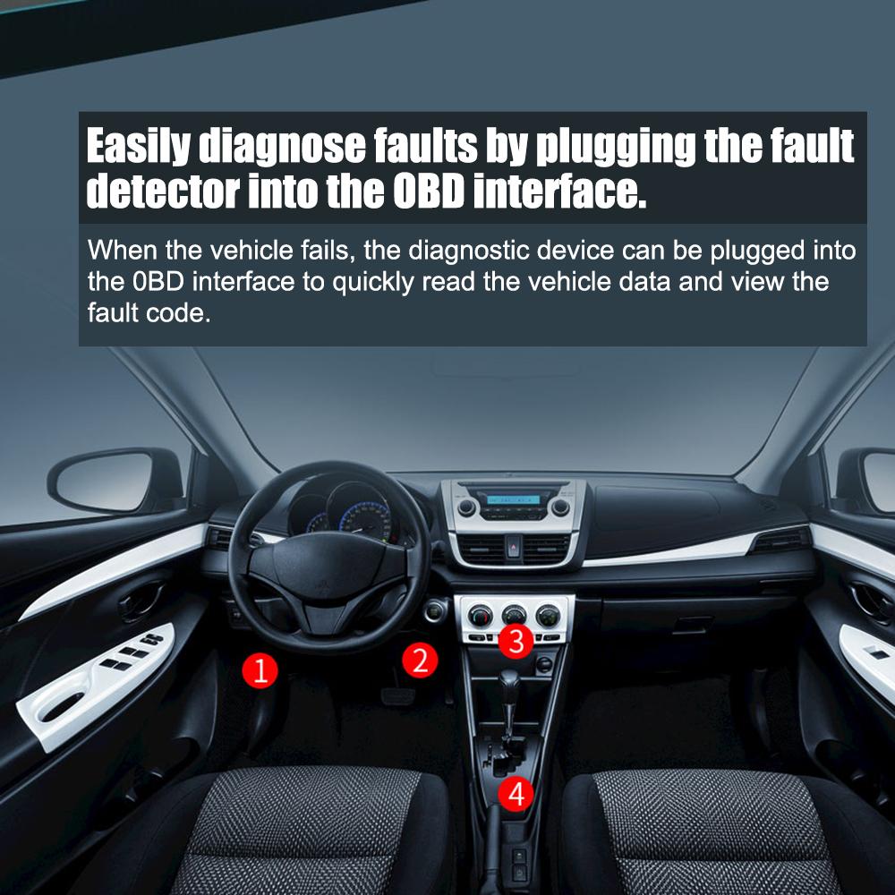 V314 Scanner OBDII Auto Cititor Universal Card Citire Cod la Bord Instrument de Diagnosticare Auto Accesorii Auto Detectare Detector de Defecte Auto