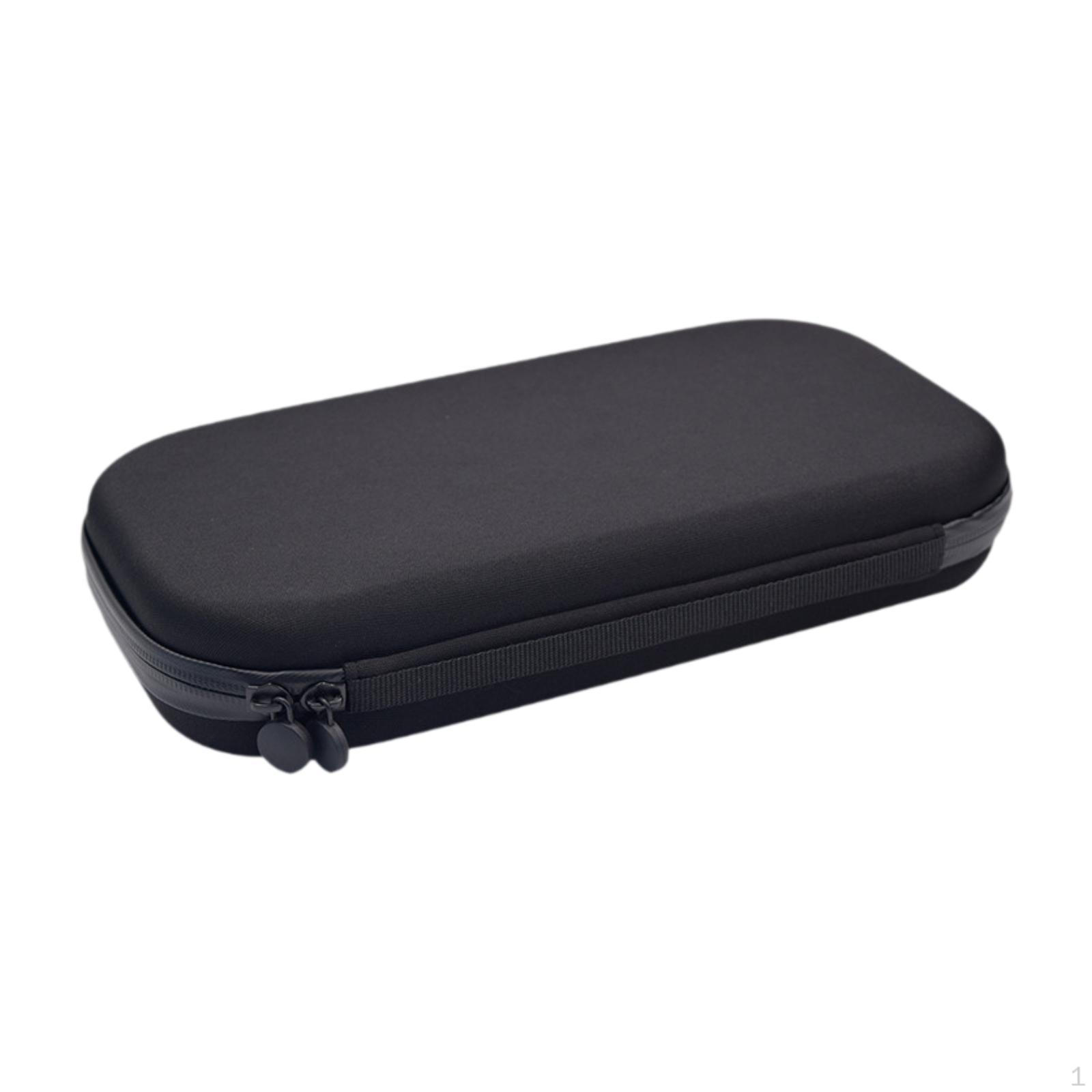 

EVA Stethoscopes Carrying Case Organizer Smooth Zipper 29x16.5x6.5cm with Mesh Pouch for Doctor чорний