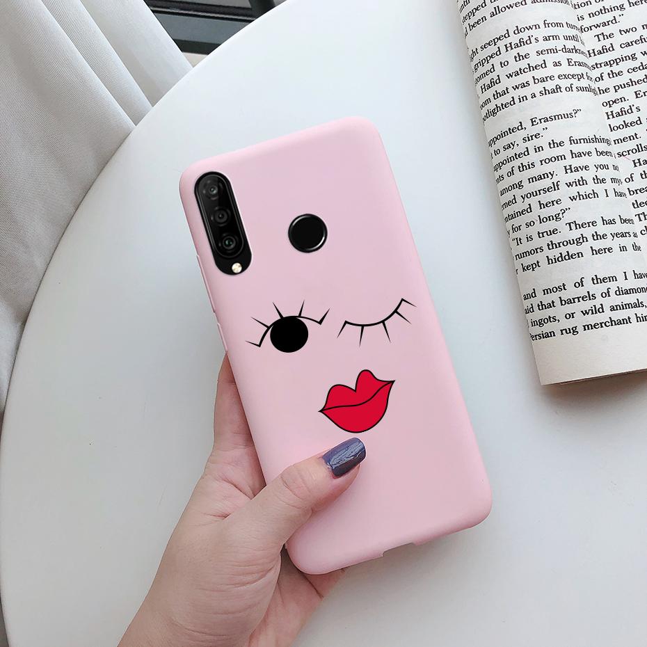 Cartoon Cute Case For Huawei P30 Lite Pro 2020 Cover Soft Silicone Protector Coque For Huawei P30lite MAR-LX1M P30Pro Phone Case