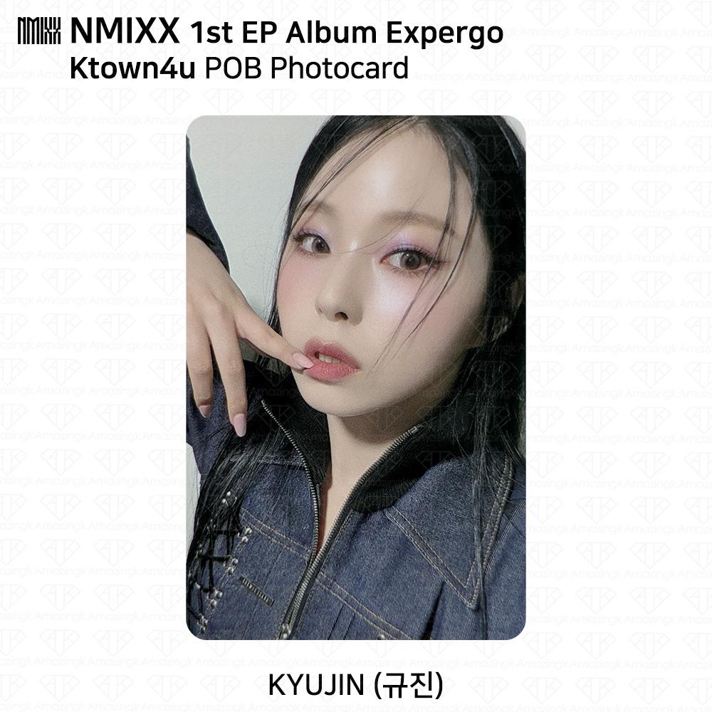 NMIXX 1-й EP-альбом Expergo POB Photocard Aladin Apple Ktown MusicPlant SW Yes24 Kyujin - Ktown4U POB