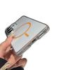 S26 is suitable for Samsung S25 + all-inclusive PC high transparency large hole thin ring magnetic suction S24U mobile phone case anti-drop S23 case