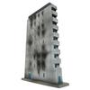 Tomytec 1/144 DioColle Combat Series DCM15 Assault City B Urban Hotel Pre-painted Plastic Model 315629