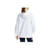 Fila 2023 Autumn New Casual Fashion Loose Knit Hoodie Sweatshirt Women Tops White A11W331206F-WT