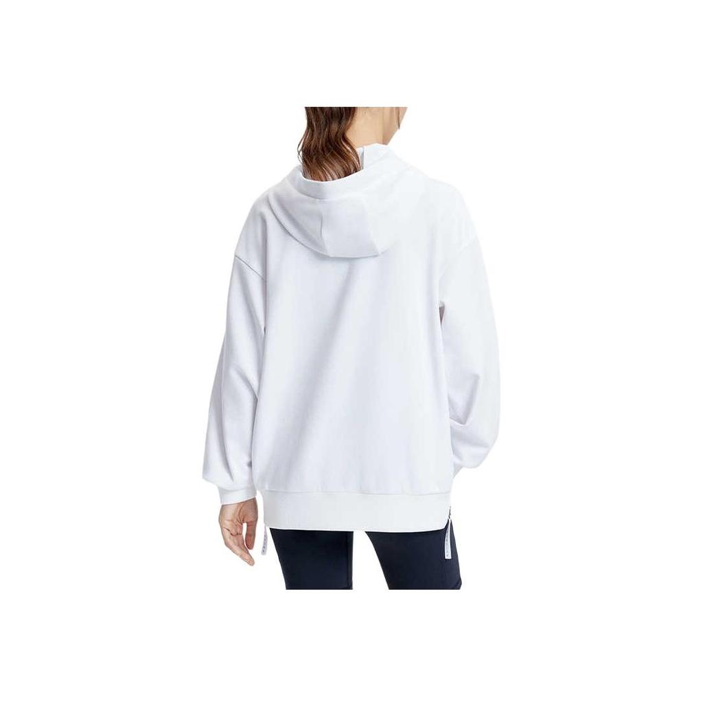 Fila 2023 Autumn New Casual Fashion Loose Knit Hoodie Sweatshirt Women Tops White A11W331206F-WT