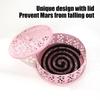 Iron Mosquito Coil Box Mosquito-repellent Household Decor Mosquito Cover Burner Incense Sandalw Q8Q9