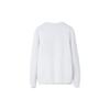 Anta Solid Color Printed Logo Crew Neck Pullover Fleece-Lined Sweatshirt Men Tops White 152247702-1