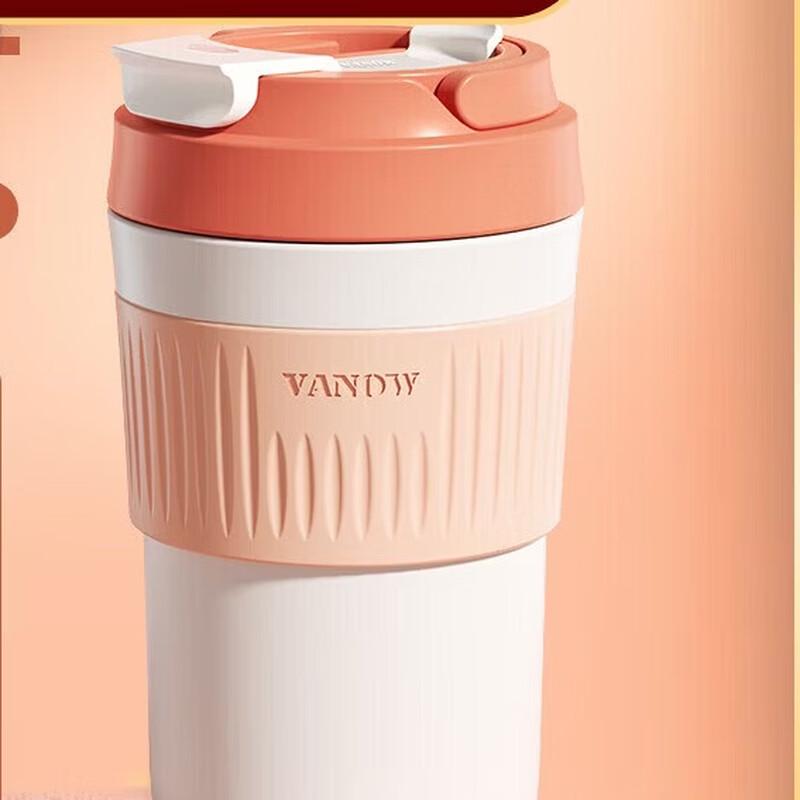 Vanow Portable Ceramic Lined Straw Cup