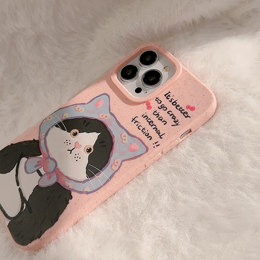 Quirky Kitten Case for iPhone 13 iPhone 15 iPhone 16 Pro Max