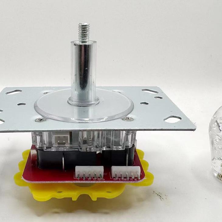 Seven-Color LED Joystick Claw Machine with Anti-Loss Nut-Type Crystal Ball Fixing