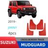 Suzuki Jimny 2019 Red Leather Car Fender (No Logo)