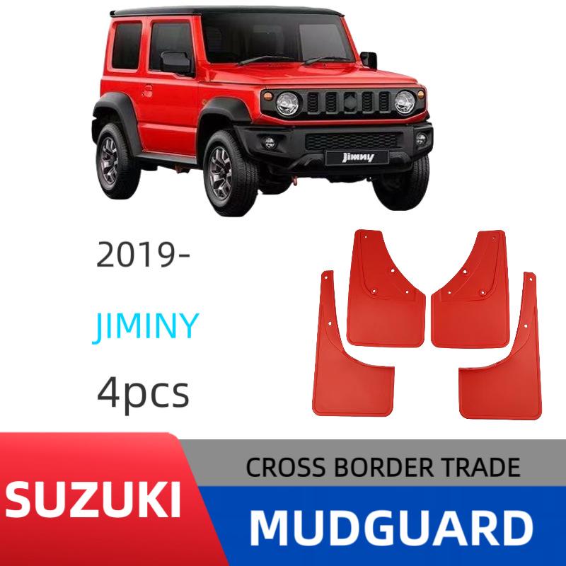 Suzuki Jimny 2019 Rode Lederen Auto Spatbord (Geen logo)