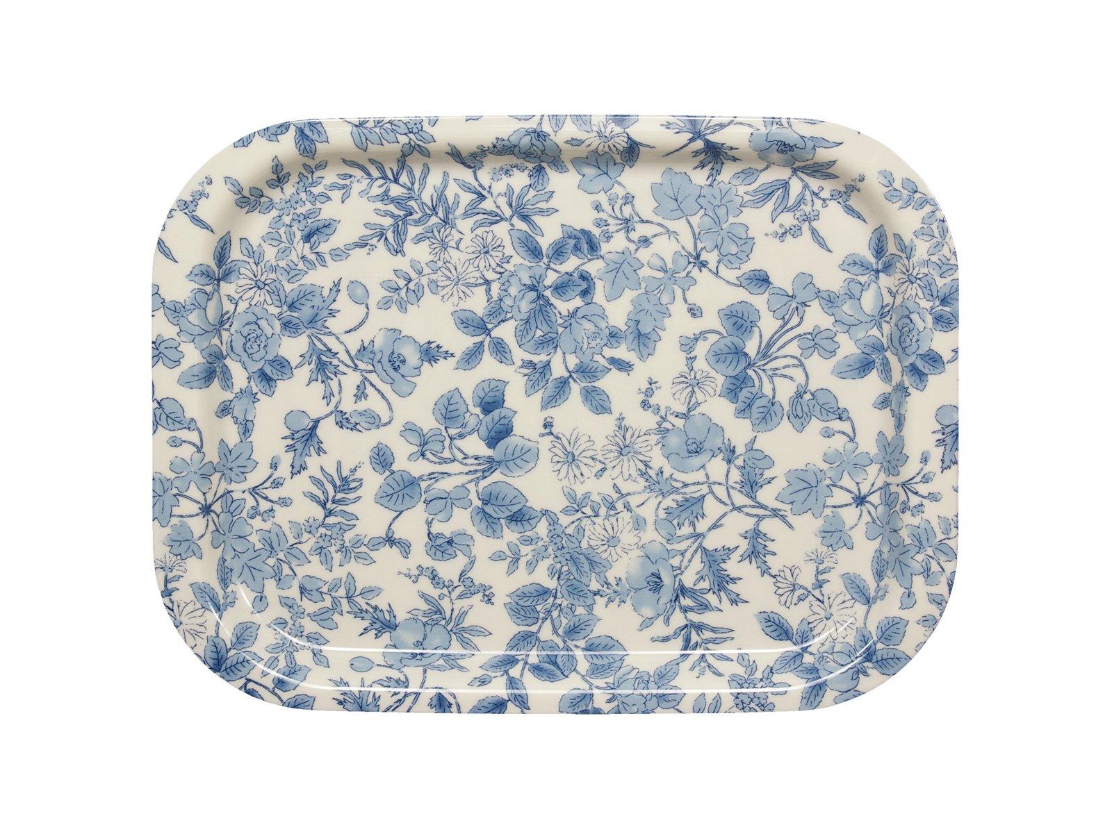 

TATSU-CRAFT NS Tray, Medium Square, 36cm, Rest Blue, with Non-Slip Surface, Stylish Plastic, SquareRectangular, Western-Style Tray, Non-Slip, Square,