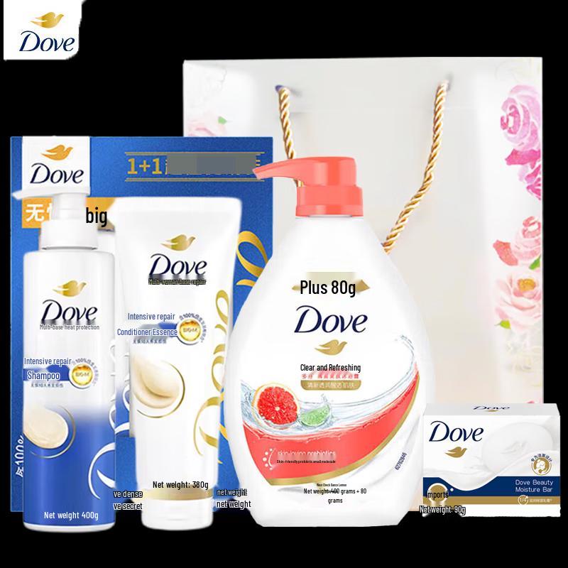 

Dove 4-Piece Hair & Body Care Gift Set