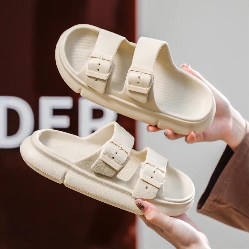 Fashion Men's Shoes Summer New Men's Slippers Anti Slip and Odor Sandals Women's Men's Outdoor Beach Sandals